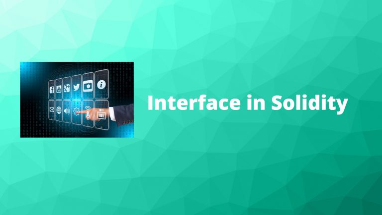 Interface in Solidity