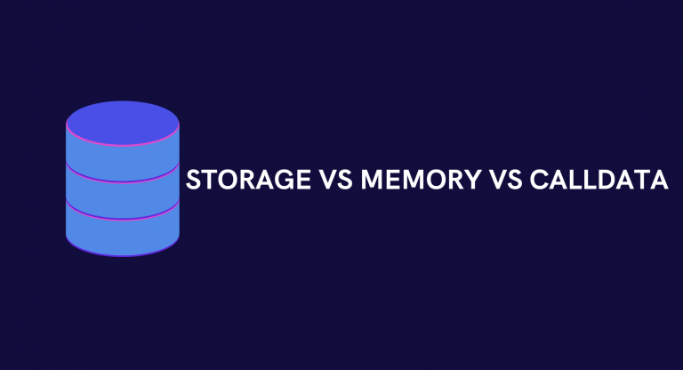 Memory vs Calldata Solidity